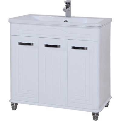 Тумба c раковиной Bellezza Аллегро 100 Белая