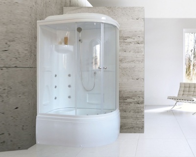Душевая кабина Royal Bath BK 120х80 RB8120BK2-T-L с гидромассажем