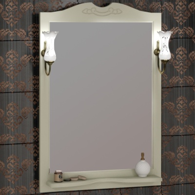 Зеркало Opadiris Клио 70 00-00000216 Слоновая кость