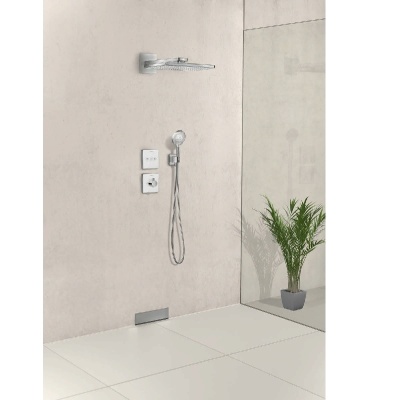 Верхний душ Hansgrohe Rainmarket Select 460 2jet 24005400 Белый хром