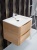 Тумба под раковину Vincea Roberta VMC-1R600WO подвесная W.Oak