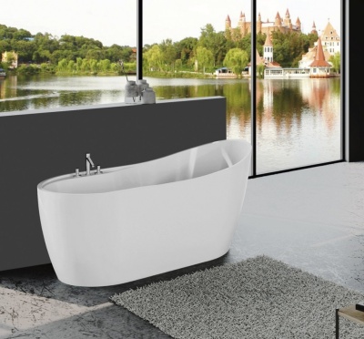 Акриловая ванна BelBagno BB301 153x80 Белая