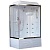 Душевая кабина Royal Bath BP 100х80 RB8100BP2-T-CH-R с гидромассажем стекло прозрачное задняя стенка Белая