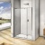Душевая дверь в нишу Good Door Orion WTW-PD-130 130 профиль Хром стекло прозрачное
