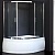 Шторка на ванну Royal Bath Alpine RB150ALP-T-CH 150 профиль Хром стекло прозрачное