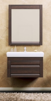 Зеркало Opadiris Лаварро 80 Z0000001991 с подсветкой Венге