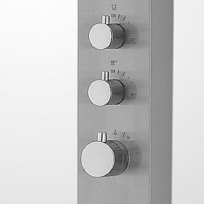 Душевая панель Roltechnik Niro 4000173 стойка с гидромассажем Niro