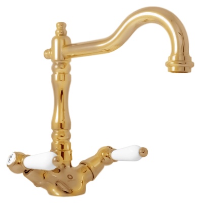 Смеситель для раковины Rav Slezak Morava retro MK520.5/8 хром