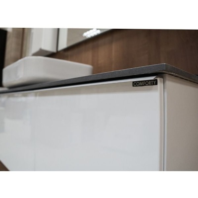 Тумба с раковиной Comforty Милан 120 4136268 подвесная Белая