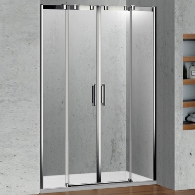 Душевая дверь в нишу Riho Ocean O115 160x195 Хром