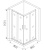 Душевой уголок Good Door Jazze CR-80-G-BR 80х80 профиль Бронза стекло Grape Душевой уголок Good Door Jazze CR-80-G-BR 80х80 профиль Бронза стекло Grape