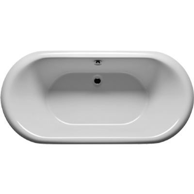 Акриловая ванна Riho Dua 180x86 с черной панелью