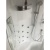 Душевая кабина Royal Bath NRW 100x100 RB100NRW-C-CH с гидромассажем стекло матовое задняя стенка Белая