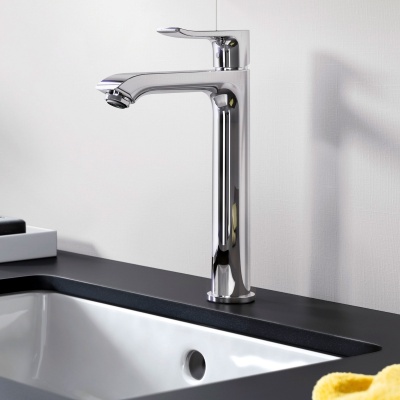 Смеситель для раковины Hansgrohe Metris 31185000 Хром