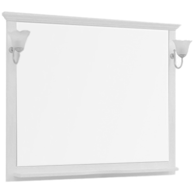 Зеркало Aquanet Лагуна 120 175303 Белое