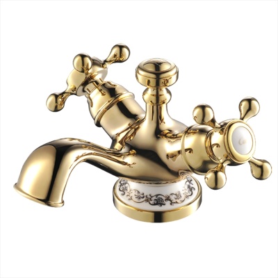 Смеситель для раковины Schein Saine Gold 8053003VF Золотой