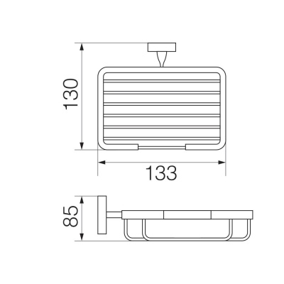 Мыльница Veragio Stanford VR.STD-7752.BR Бронза