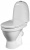 Унитаз Sanita Виктория эконом VICSACC01090111 Белый