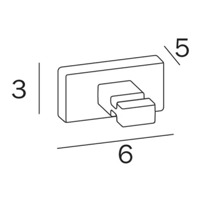 Крючок Inda Lea A1820ACR Хром