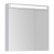 Зеркальный шкаф Dreja Max 80 с LED освещением Белый глянец Зеркальный шкаф Dreja Max 80 с LED освещением Белый глянец