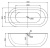 Акриловая ванна BelBagno BB13 180x86 Белая