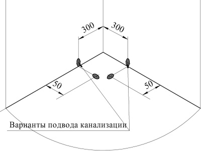 Акриловый поддон для душа Radomir 90x90x16 1-11-0-0-0-001 Белый
