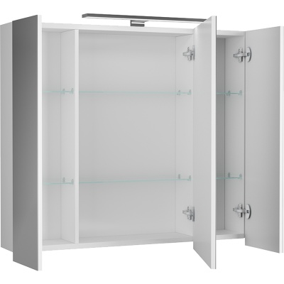 Зеркальный шкаф Diborg Lande 80 77.2105 Белый матовый