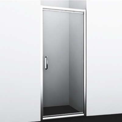 Душевая дверь в нишу WasserKRAFT Salm 100x200 27I12 Хром Прозрачная
