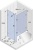 Душевой уголок Riho Scandic Mistral M208 90x90 GX0303201 L профиль Хром стекло прозрачное