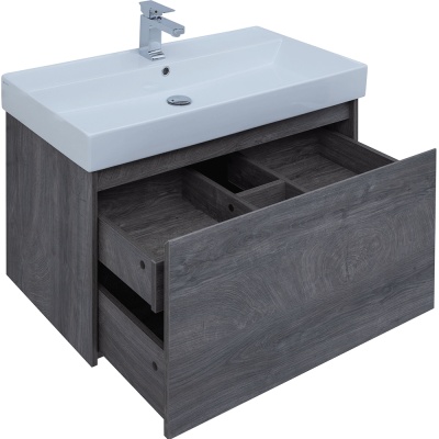 Комплект мебели для ванной Aquanet Nova Lite 90 243232 подвесной Дуб рошелье