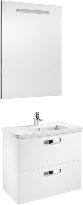 Тумба под раковину Roca The Gap 70 ZRU9302733 подвесная Белая матовая