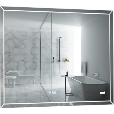 Зеркало WeltWasser Lanzo 80x60 с подсветкой 10000000977 Хром