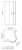 Душевой уголок WasserKRAFT Main 90x90 41S03 Matt glass Хром Матовое стекло