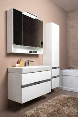 Шкаф пенал Aquanet Виго 40 подвесной R Белый 183402