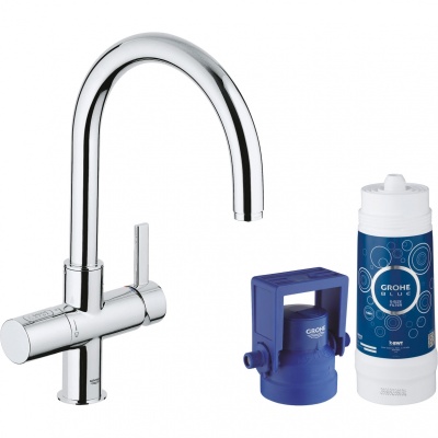 Смеситель для кухни Grohe Blue 33249001 Хром