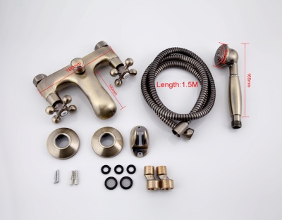 Смеситель для ванны Frap F3019-4 Бронза