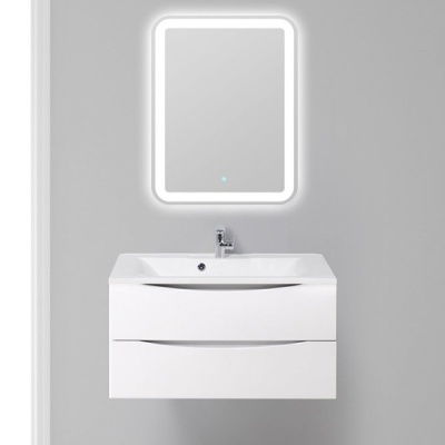 Тумба под раковину BelBagno Marino 90 подвесная Bianco Lucido