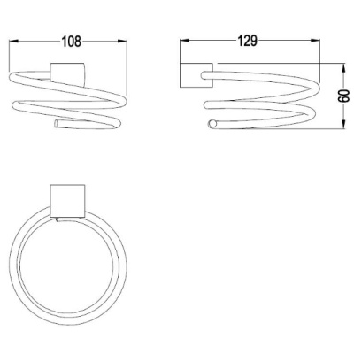 Держатель для фена Schein Elite 7057094 Хром