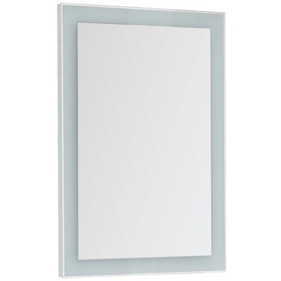 Зеркало Dreja Kvadro 60x85 77.9011W с подсветкой Белое