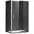 Душевой уголок Gemy Victoria S30191H-A100 100х100 профиль Хром стекло прозрачное