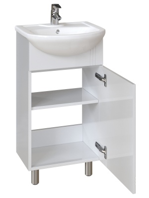 Тумба под раковину San Star Вольга 45 138.1-1.4.1. Белая