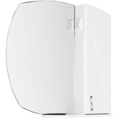 Зеркало со шкафом Aquanet Моника 75 186774 R Белое