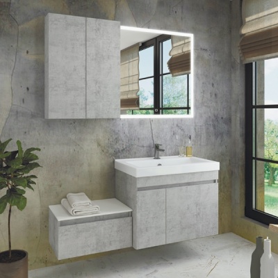 Зеркало Comforty Гиацинт 80 00-00001281 с подсветкой с сенсорным выключателем