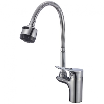 Смеситель для кухни Ростовская Мануфактура Сантехники SL120-016F Хром