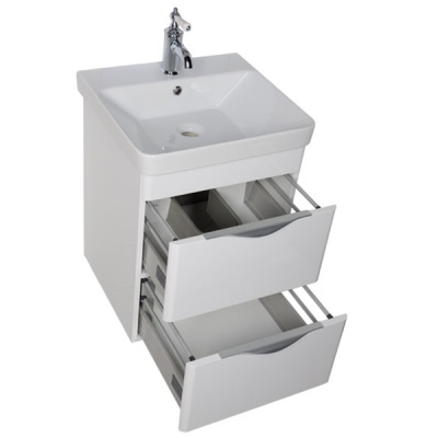 Тумба под раковину Aquanet Орлеан 50 183080 подвесная Белая