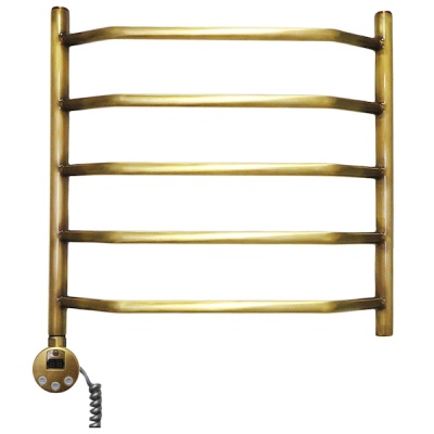 Полотенцесушитель электрический Domoterm Лаура П5 500*500 АБР E L Античная бронза