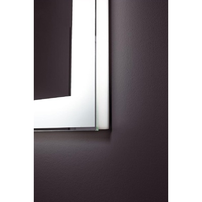 Зеркало Dreja Kvadro 80х85 77.9012W с подсветкой Белое