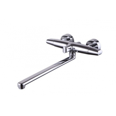 Смеситель для ванны Kaiser Suer 46155+DN-027 универсальный Хром