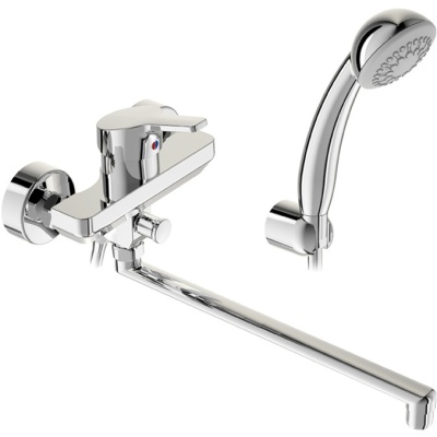 Смеситель для ванны Vidima Form BA067AA универсальный Хром