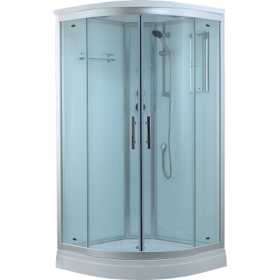 Душевая кабина Timo Standart T-6601 S 100x100 профиль Хром стекло прозрачное
